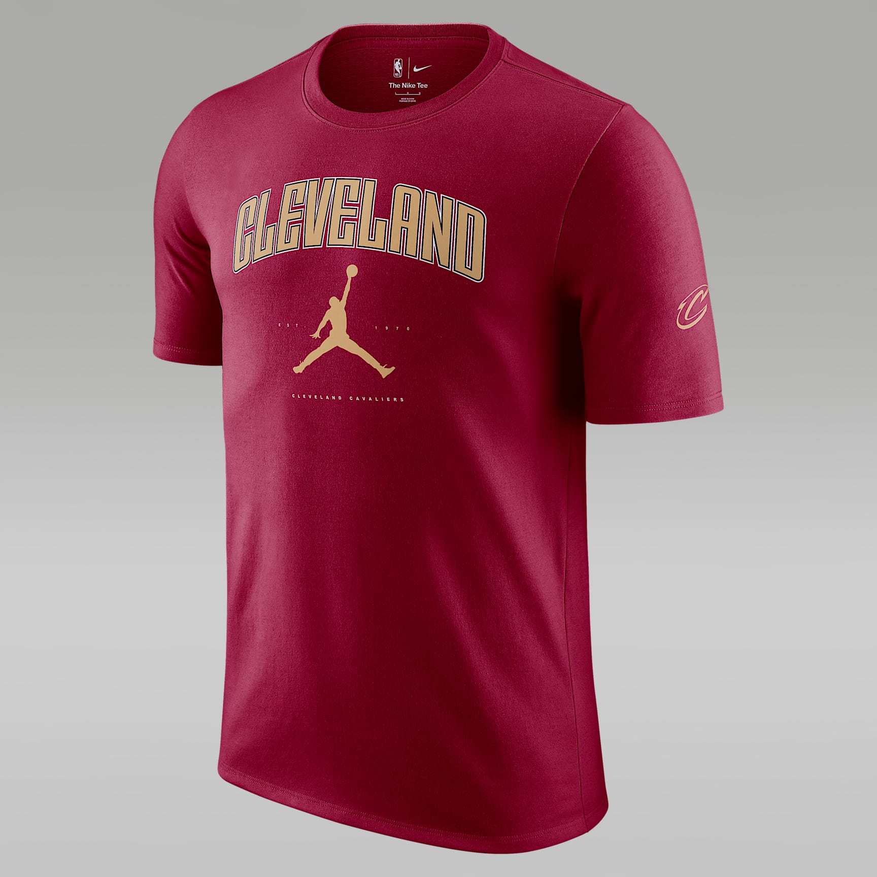 Cleveland Cavaliers Essential Men's Jordan NBA T-Shirt. Nike.com